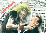 Iron Maiden Carte Postale - Be Quick Or Be Dead