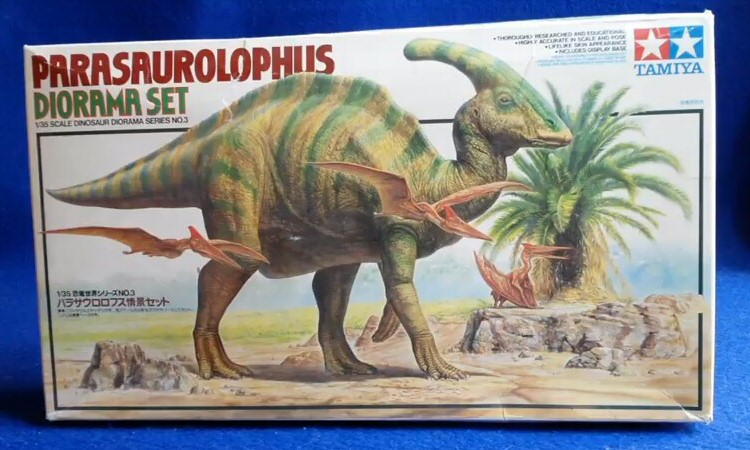 Dinosaure Tamiya : Parasaurolophus