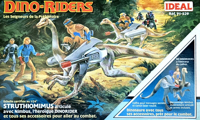 Dino-Riders Struthiomimus avec Nimbus
