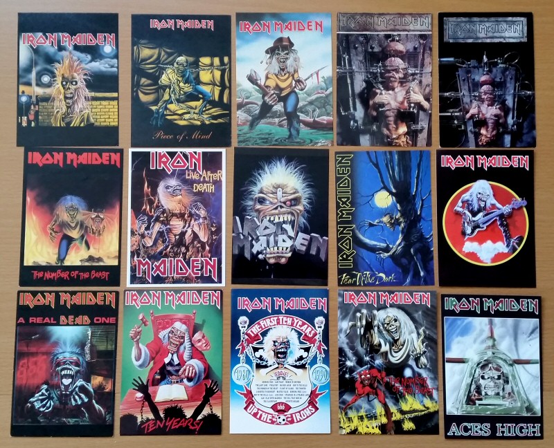 Nouvelles cartes Iron Maiden
