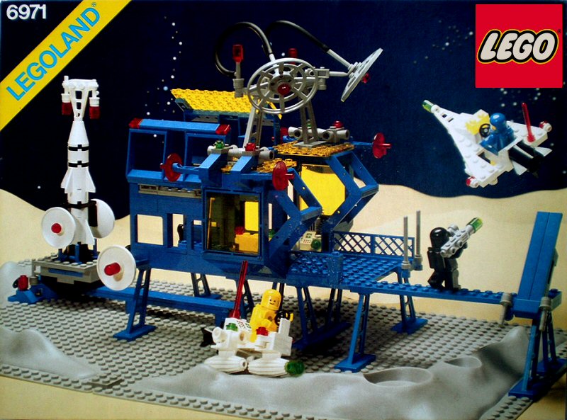 lego vaisseau spatial annee 80