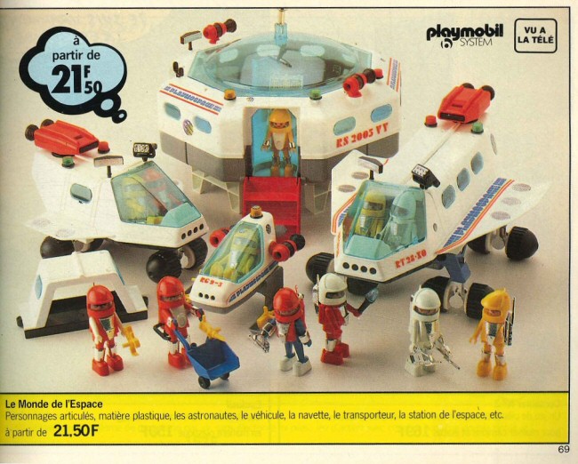 playmobil espace 1980