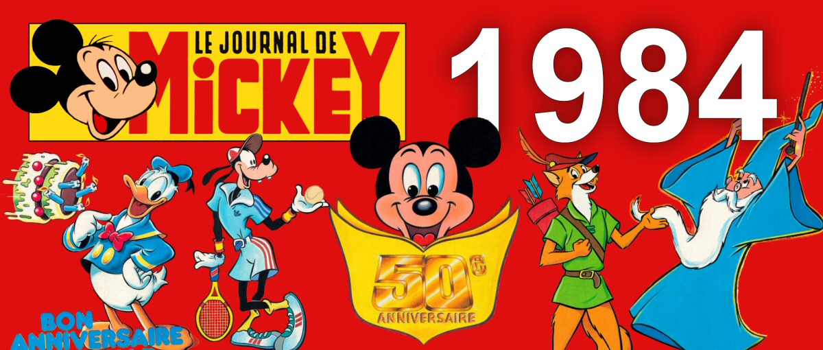 Le Journal de Mickey - Année 1984