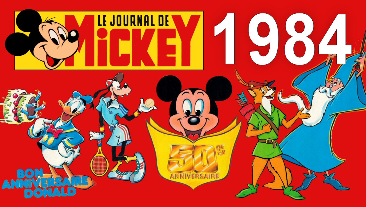 Le Journal de Mickey - Année 1984