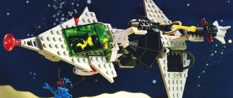 Lego Espace - 6891 - Gamma V Laser Craft (1985)