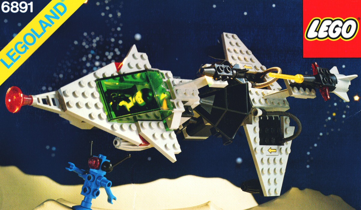 Lego Espace - 6891 - Gamma V Laser Craft (1985)