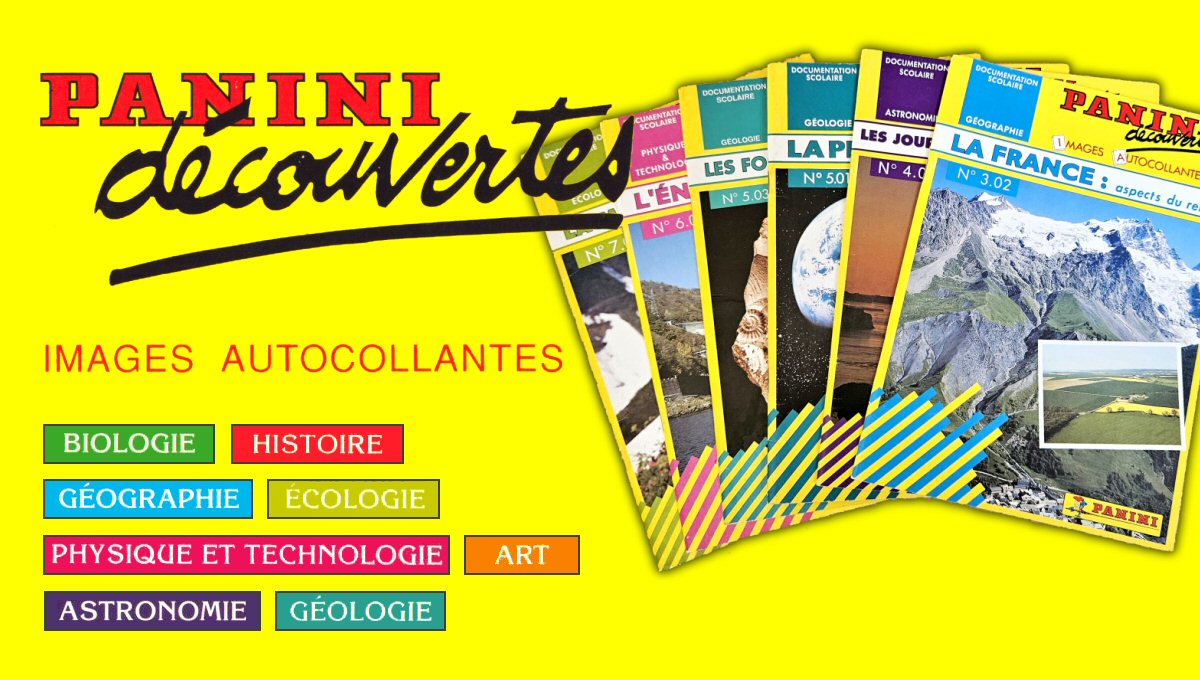 Les albums Panini découvertes (1989-1992)
