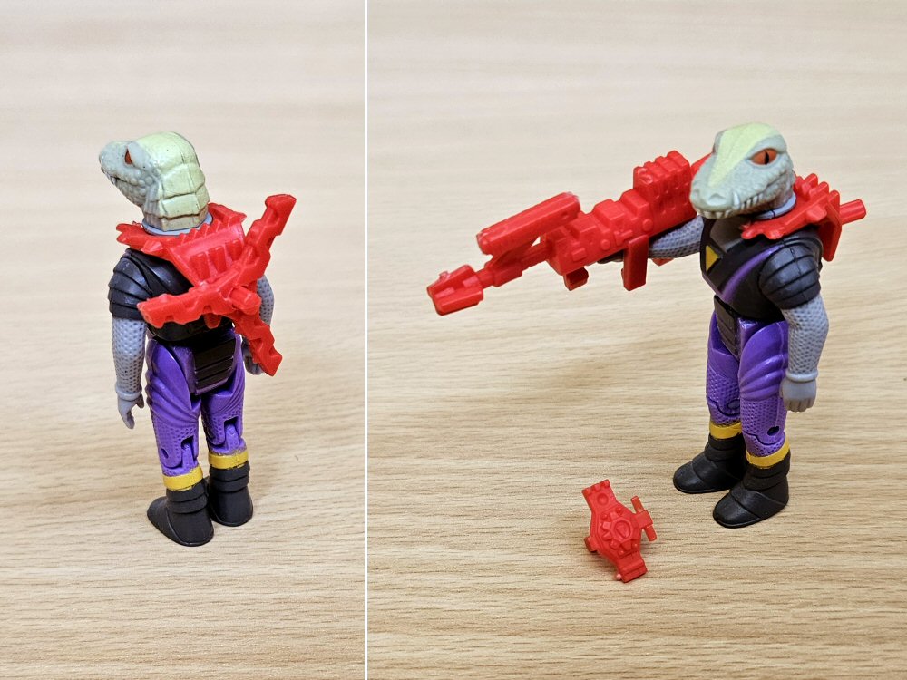 Dino-Riders Kentrosaure avec Krok