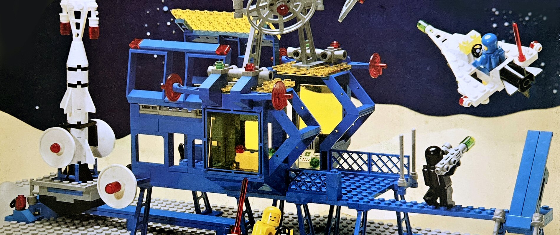 Lego Espace - 6971 - Inter-Galactic Command Base (1984)